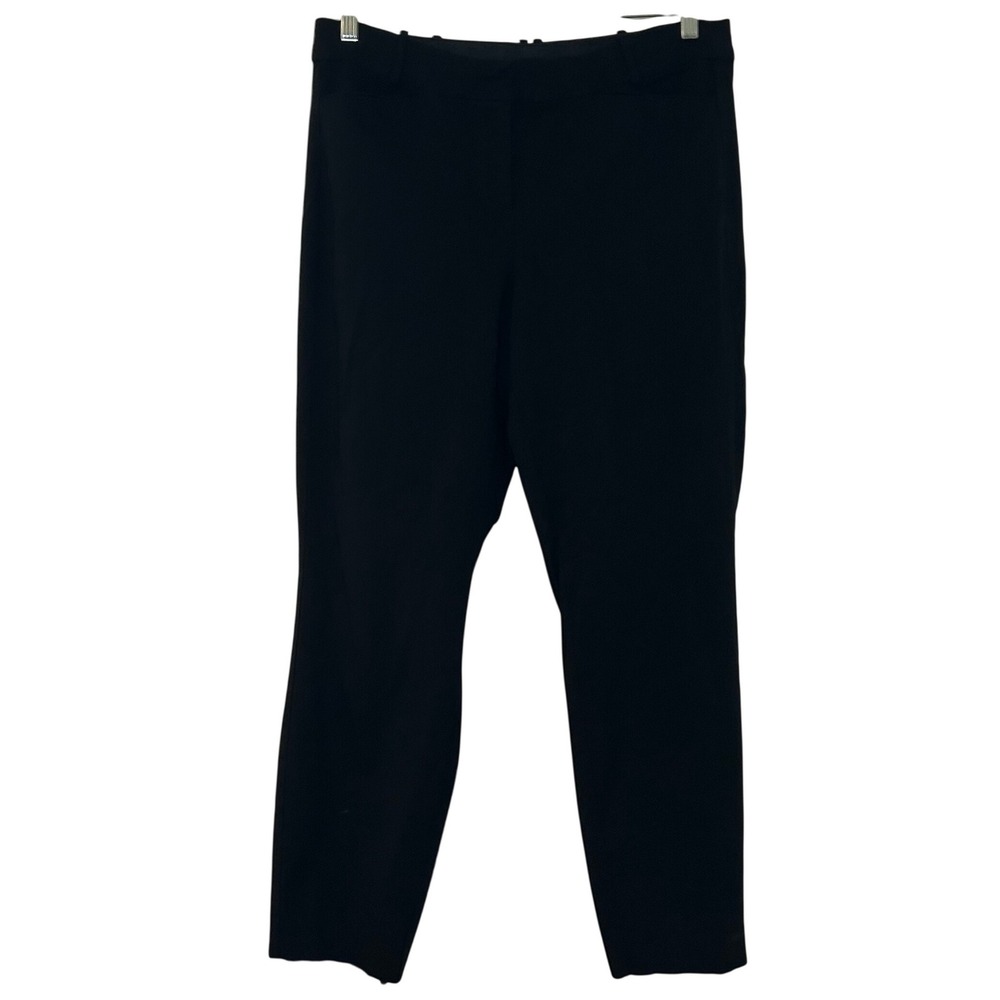 Lane Bryant The Madison Black Ankle Trousers Womens 16 Stretch Dress Pants work - Picture 1 of 5